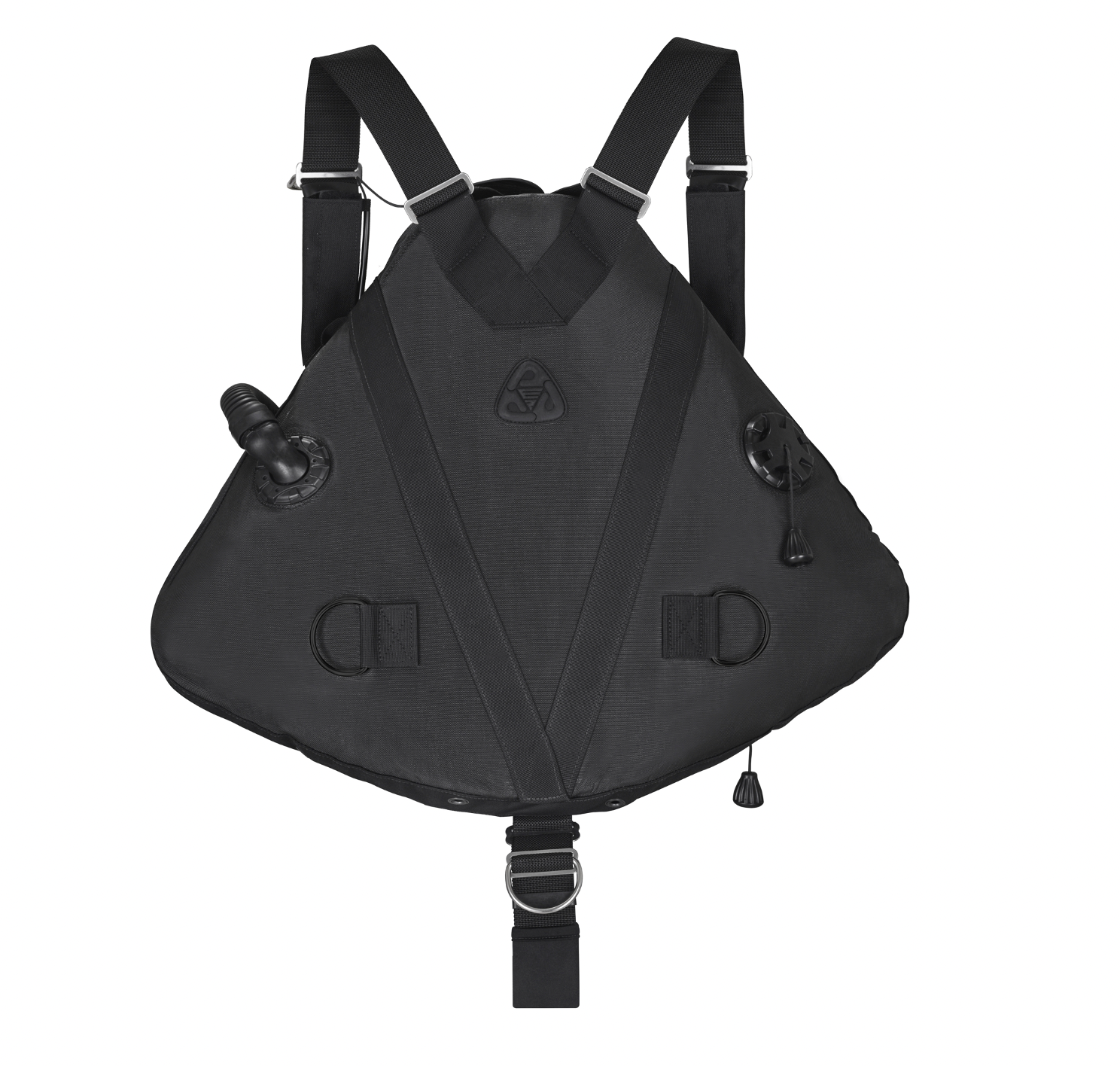 Black manta sidemount BCD product image